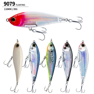 3Dインショアツウィッチベイト 11cm 30g フローティングペンシルフィッシングルアー 海水用 人工ツウィッチベイト - Product Image 1