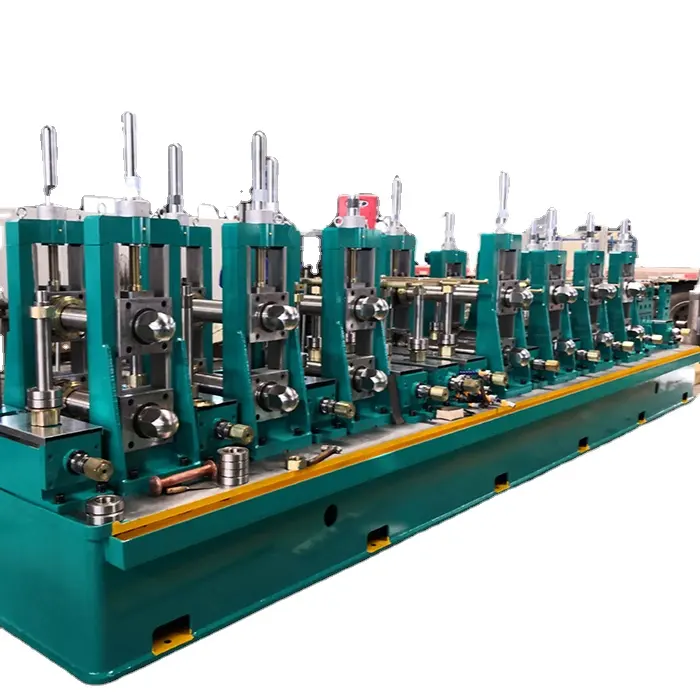 Máquina para hacer tubos, tubos de soldadura, línea de producción de tuberías soldadas, molino de tubos de hierro, acero de alta calidad, 380V