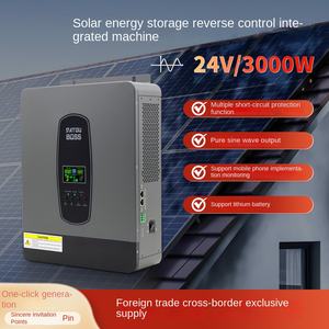 Convertisseur solaire hors réseau DatoBoss DT2430 3000W à onde sinusoïdale <span class=keywords><strong>pure</strong></span>, entrée 24V, sortie 230V, 130A, 50/60Hz, haute efficacité, monophasé - Product Image 6