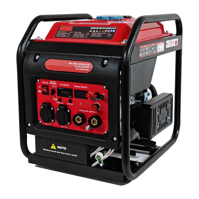 Gasoline Welding Generator 3.3KW 200A Recoil Start Single Phase 110V/220V 50/60Hz