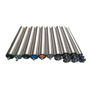 Customized Carbon Steel/stainless Steel Conveyor Roller Gravity Roller Heavy Duty Roller Conveyor - Product Image 1