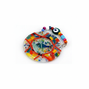 12 X 22 cm Glass Evil Eyes <b>Wall</b> <b>Decoration</b> Unique and Eye-catching <b>Wall</b> Hanging - Product Image 2
