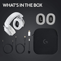 Logitech G PRO X 2 LIGHTSPEED Headset Gaming Nirkabel Driver Grafena 50mm Baterai 50 Jam untuk PC PS5 Switch Esports
