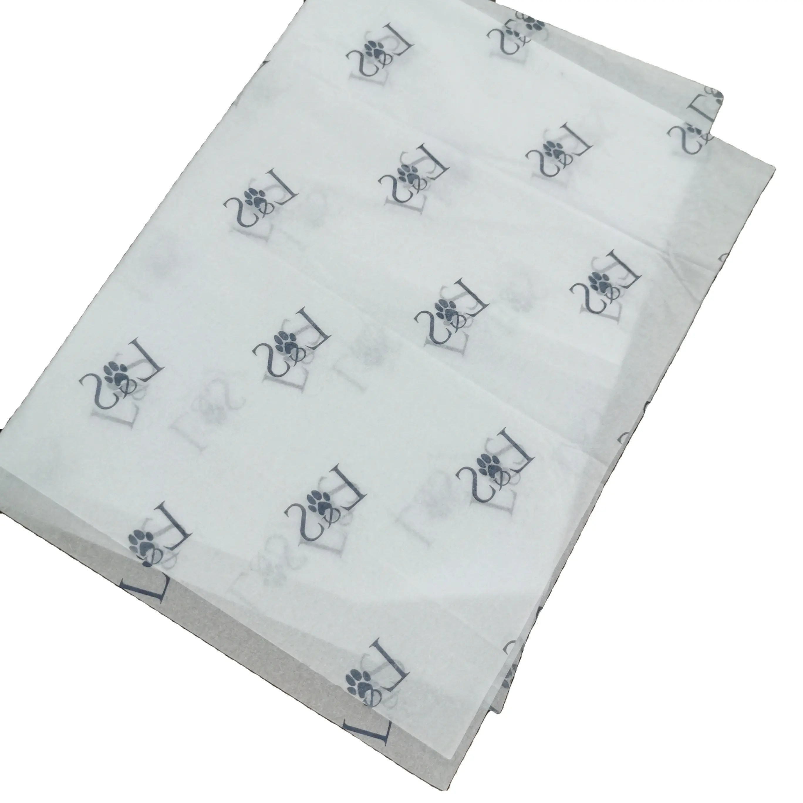 Papel de embrulho de papel do papel do tecido branco personalizado da melhor qualidade para as roupas