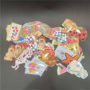 Etiqueta Adhesiva de Vinilo PVC Personalizada, Impresión Impermeable, Logotipo Personalizado, Pegatinas de Dibujos Animados para Niños - Product Image 1