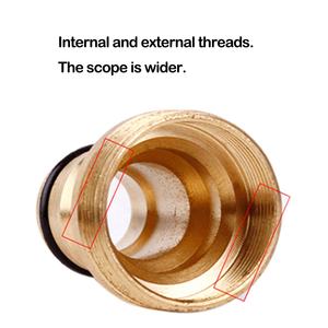 Adaptateur universel pour <span class=keywords><strong>tuyau</strong></span> d'<span class=keywords><strong>arrosage</strong></span>, <span class=keywords><strong>robinet</strong></span> en laiton, connecteur pour <span class=keywords><strong>robinet</strong></span>, mitigeur, 30 pièces, adaptateur de <span class=keywords><strong>tuyau</strong></span>, outils d'<span class=keywords><strong>arrosage</strong></span> de jardin - Product Image 5