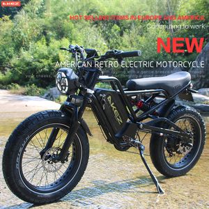 Bicicleta Eléctrica AKEZ de 20 Pulgadas, 52V 1500W 25Ah, Batería de Largo Alcance, Motor Potente, Neumáticos Anchos, para Aventura, 52v AKEZ 20 Pulgadas - Product Image 4