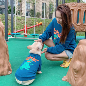 אופנה קריקטורה חמודה חורף ובסתיו התאמת בעל וולשית <span class=keywords><strong>corgi</strong></span> כלב הסווטשרט סוודר - Product Image 4