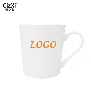 Caneca de chá de café porcelana 12oz personalizada, fornecedor da china