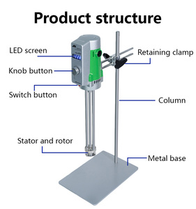 उच्च गति प्रयोगशाला उपकरण उच्च शीयर होमोजेनाइजिंग उच्च मोटर - Product Image 5