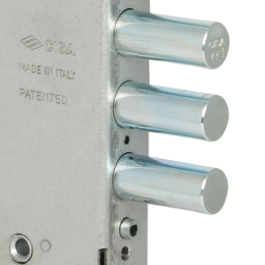 SERRURE À APPLIQUER À DOUBLE CARTE PORTES BLINDÉES ART. 57515 CISA E64-clé courte - Product Image 3