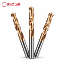 Foret en acier au tungstène au carbure monobloc de 150mm de long trempé super dur 60 degrés enduit 3.0-20 centre d'usinage 5mm taille 5.5mm