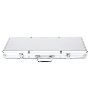 Caja de herramientas portátil de gran venta, caja de aluminio de alta calidad con funda rígida de herramienta de diseño de seguridad de espuma DIY