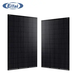 GTP-182 EITAI Panel Surya Hitam Penuh, Efisiensi Tinggi 325W 315W 305W Modul Surya 60 Sel 5bb Panel PV 300W 310W 320Watt Mono