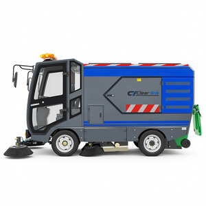 Powerful Suction Electric Ride-On New Self-Propelled High Efficiency Municipal Sanitation Cleaning Vehicle Road Floor Sweeper