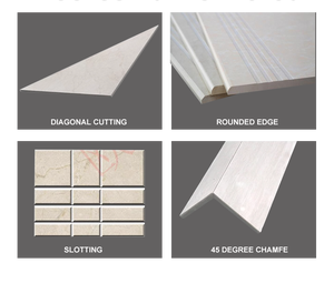 Machine de découpe de pierre automatique AiTao à haute précision contrôlée par PLC pour le marbre 380V/50Hz épaisseur 6-12mm puissance 3KW - Product Image 4