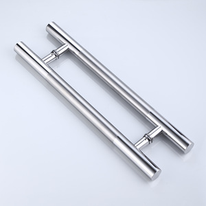 Projet de porte coulissante en verre à grande poignée en acier inoxydable Main courante Balustrades Villa Ferme Clôture de sécurité - Product Image 2