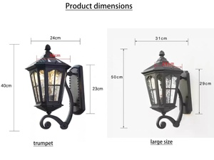 Applique da Parete <span class=keywords><strong>Solare</strong></span> a LED in Alluminio per Esterni con Controllo Wireless IP54 e Luci Solari Resistenti all'<span class=keywords><strong>Acqua</strong></span> - Product Image 4