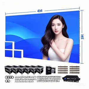 Airc4.81 Indoor Led Display 4X3M Voor Reclame Indoor <span class=keywords><strong>Stand</strong></span> Vloer Installatie P2.976 Voor Video Muur Podium Tv <span class=keywords><strong>Media</strong></span> Oem - Product Image 2