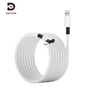 Câble VR Link DFX 10 Gbps 5 m USB-A vers Type-C coudé à 90 degrés pour Oculus <span class=keywords><strong>Quest</strong></span> 3, <span class=keywords><strong>Quest</strong></span> <span class=keywords><strong>2</strong></span>, <span class=keywords><strong>Steam</strong></span> VR - Product Image 1