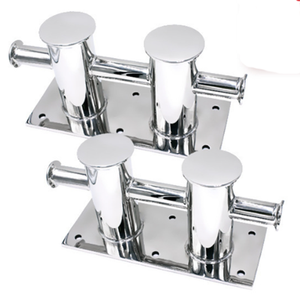 Nuovo Bollard Doppio a Croce in Acciaio Inox 316 Lucidato a Specchio Sunstar Metal Marine per Imbarcazioni/Aggiornamento Pontile - Product Image 3