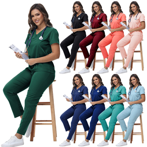 Uniformes <span class=keywords><strong>de</strong></span> Enfermería con Logotipo Personalizado, Tela Suave <span class=keywords><strong>de</strong></span> Alta Calidad, <span class=keywords><strong>Bata</strong></span> Quirúrgica Médica, <span class=keywords><strong>Precio</strong></span> Bajo al por Mayor, Ropa <span class=keywords><strong>de</strong></span> Trabajo para Hospitales - Product Image 3