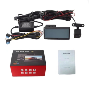 3.16 inch Wifi ống kính kép Dash <span class=keywords><strong>Cam</strong></span> xe hộp đen Full HD 1080P DVR máy ảnh Video Recorder cho xe phía trước và phía sau tầm nhìn ban đêm - Product Image 3