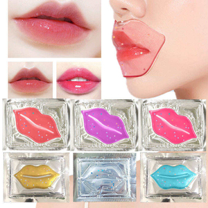 Mascarilla Labial de Cereza Rosa con Parches de Colágeno, Productos para el Cuidado de la Piel, Mascarilla Voluminizadora para Labios Secos - Product Image 1