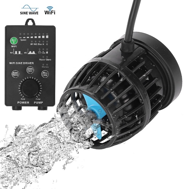 Jebao DW/SDW Series Eco-Friendly Wave Pump Quiet Underwater WiFi Fish Tank Wave Maker for Outdoor Desktop Aquarium Accessories