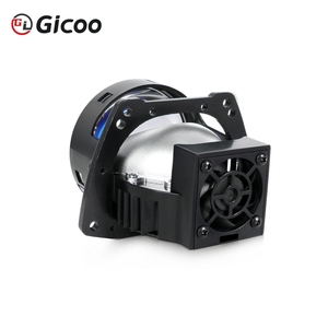 3 Inch Bi <b>LED</b> <b>Projector</b> Headlights Lenses for <b>LED</b> Lights <b>Projector</b> 120W 20000LM Angel Eyes High Low Beam - Product Image 5
