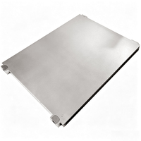 Plaque de refroidissement par eau haute puissance personnalisée 295*410*20mm avec tubes de cuivre 3/8 ''intégrés Plaque de refroidissement par liquide G1/4 Endports