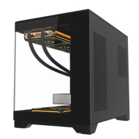 Boîtier PC Gaming M-ATX pour Ordinateur de Bureau - Gabinete Personnalisé pour Gamers - Boîtiers et Tours d'Ordinateur