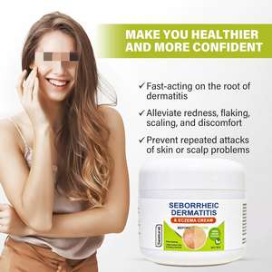 Marque privée, crème naturelle apaisante contre la dermatite séborrhéique pour le psoriasis, la folliculite, l'eczéma, le <span class=keywords><strong>cuir</strong></span> <span class=keywords><strong>chevelu</strong></span> sec et les pellicules - Product Image 2
