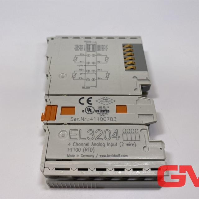 1 Brand New Original Item 4 Channel Analog Input El3204 Module Terminal Plc