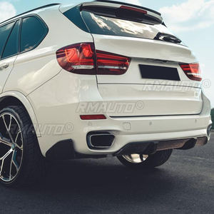 Glossy Black/Carbon Look <b>Car</b> Rear Bumper <b>Diffuser</b> Lip Splitters Spoiler Rear Bumper Protector <b>for</b> BMW X5 F15 M Sport 2014-2018 - Product Image 5