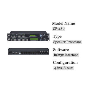 Bộ Xử Lý Thiết Bị Quản Lý Thiết Bị Hệ Thống Âm Thanh Chuyên Nghiệp Mảng Loa Âm Thanh CVR - Product Image 2