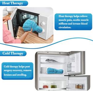 Involucro riscaldante per alleviare il dolore alla spalla del collo caldo e freddo a microonde di nuovo design con lavanda - Product Image 6