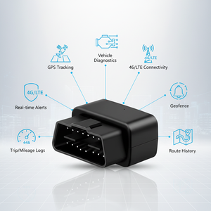 Traceur <span class=keywords><strong>GPS</strong></span> OBD 4G avec moniteur vocal à distance, traceur <span class=keywords><strong>GPS</strong></span> OBD pour la sécurité automobile - Product Image 4