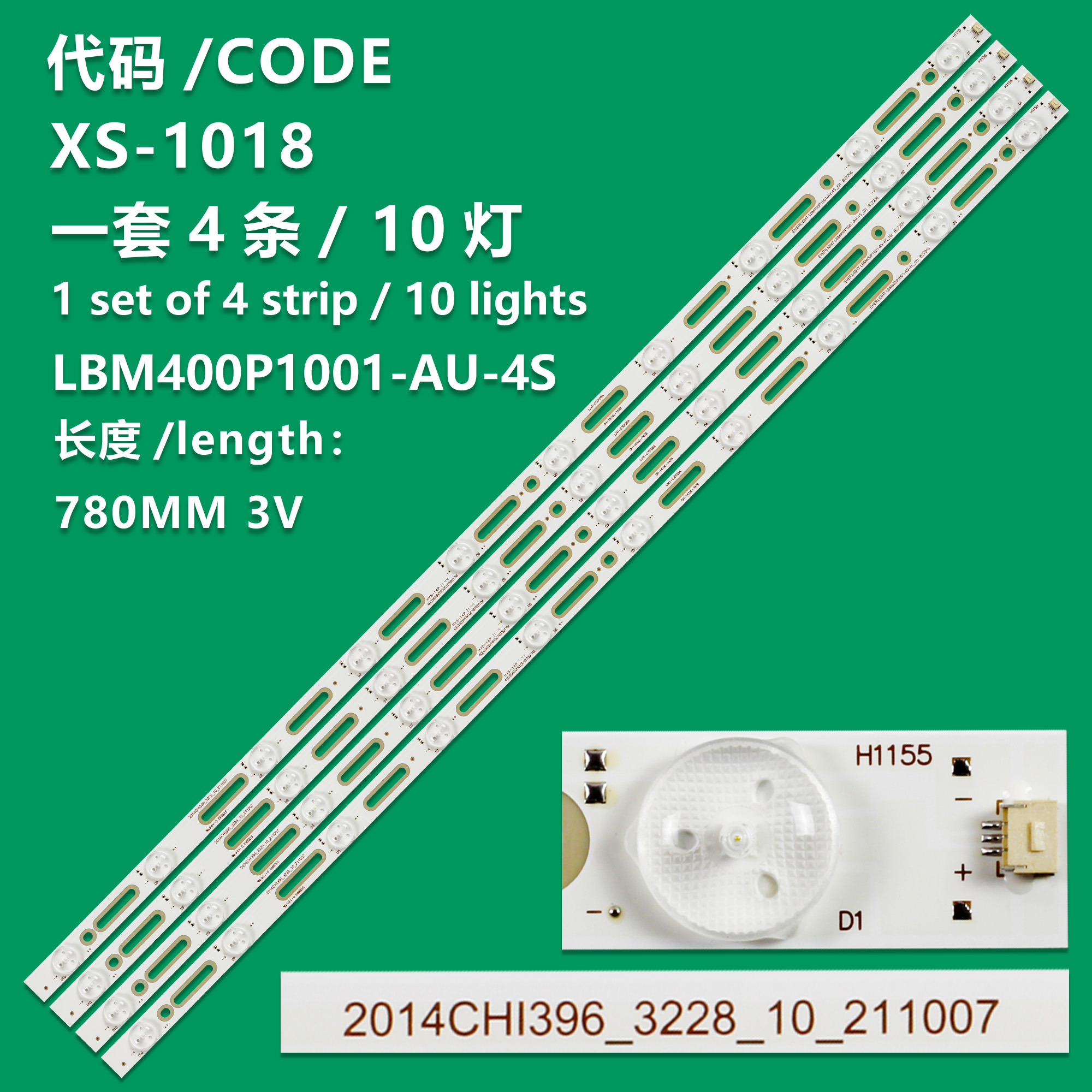 10LED = 4PCs