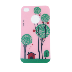 Chất lượng cao tùy chỉnh PC <span class=keywords><strong>Cover</strong></span> quay lại cho thiết bị điện tử màu trắng và màu xanh lá cây với cắt dịch vụ chế biến - Product Image 3