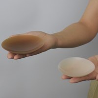 Cubrepezones de Silicona Reutilizables Extra Grandes, Sin Pegamento, Invisibles, Sin Adhesivo, para Mujeres de Talla Grande