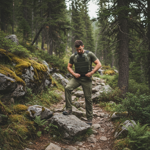 Chaleco Táctico de Seguridad de Alta Calidad, Personalizado, Ligero y Ajustable para Hombres, Entrenamiento al Aire Libre, Chaleco Táctico de Liberación Rápida - Product Image 6