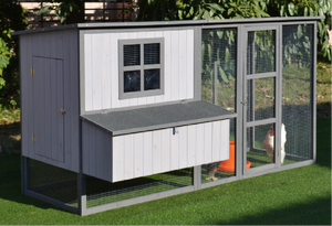 310014/310016 ahşap tavuk kümesi, tavuk evi büyük kanatlı kafes yuvalama kutusu ile fabrika doğrudan, açık tavuk kafesi - Product Image 3