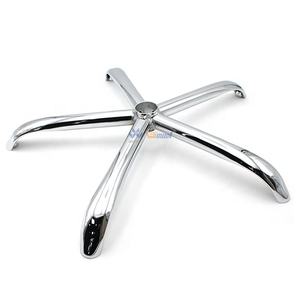 Accessoires pratiques pieds de base cinq étoiles en métal pièces de rechange de pieds pivotants de base de chaise <span class=keywords><strong>pour</strong></span> le déménagement de <span class=keywords><strong>meubles</strong></span> - Product Image 1