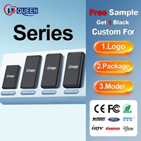 Batterie externe portable M-QUEEN P17B avec logo personnalisé, charge rapide 22,5 W, 10000 mAh, double entrée/sortie, Li-polymère, pour smartphone