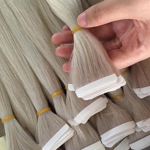 ผมต่อแบบเทปออมเบรไฮไลท์บาลายาจ เรมี่ เวอร์จิ้น แท้ 100% แบบไร้รอยต่อ สีอ่อน สำหรับร้านทำผม - Product Image 5