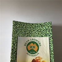 Sacs d'emballage de 25 kg pour semences de maïs hybride et pois verts, en polypropylène laminé tissé