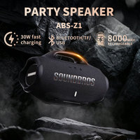 Haut-parleur extérieur sans fil ABS-Z1 OEM personnalisé, grande puissance, étanche, Bluetooth, pour le sport, avec lecteur de carte TF