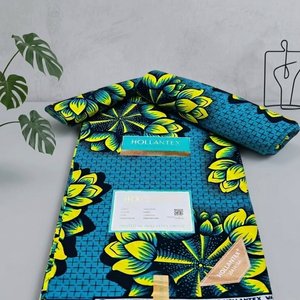 Vestido de Novia Africano de Tela Encerada Premium para Niñas, Diseño Moderno y Elegante, Transpirable, Ecológico, de Algodón Peinado Orgánico de Peso Medio - Product Image 2