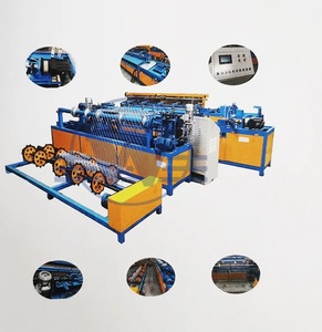 เครื่องทำรั้วตาข่ายเพชรเครื่องทำรั้วเชื่อมโยงโซ่ใช้ - Product Image 4